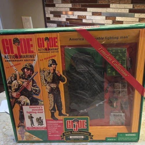 New ListingHasbro G.I. Joe Action Marine Communications Boxed Set 40th Anniversary