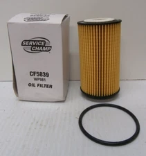 New Service Champ Oil Filter & Gasket CF5839 Automotive Repair Maintenance