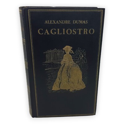 Cagliostro Joseph Balsamo Alexandre Dumas 1929 Karl Voegeles GmbH 1 Auflage Buch