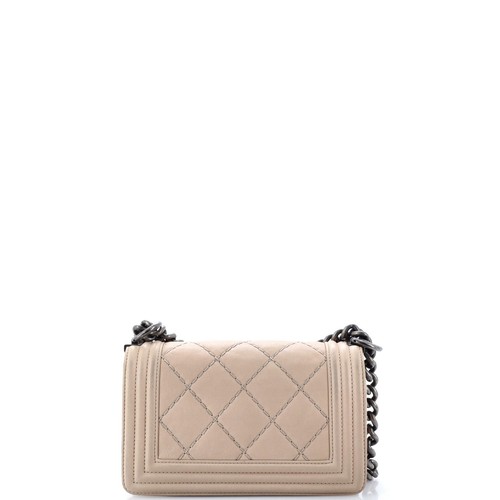 Chanel Stitch Boy Flap Bag Quilted Calfskin Small - Picture 4 of 8