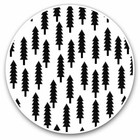 2 x Vinyl Stickers 25cm - Christmas Trees Pine Tree Forest Cool Gift #12428
