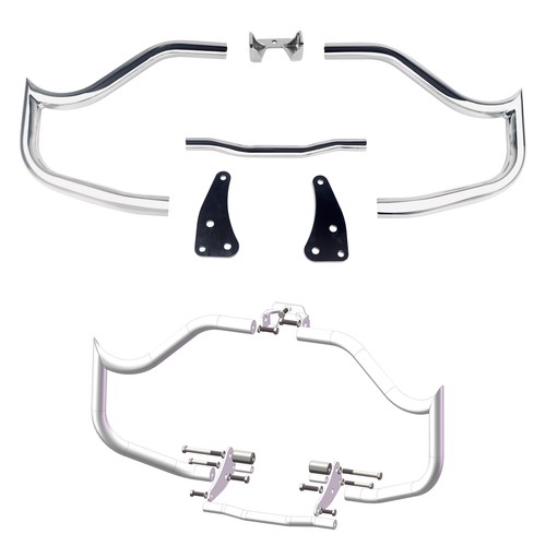 SHARKROAD 1.5'' Big Buddy Crashbar for R18 BMW Motorcycle Engine Guard Chrome - Foto 1 di 9