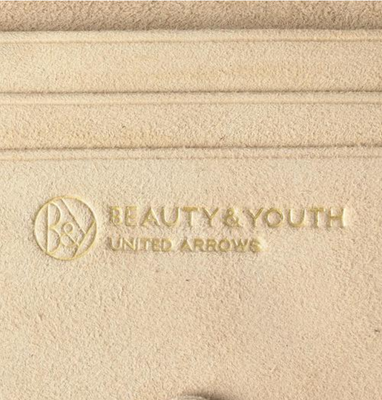 PORTER DOUBLE FOLDING WALLET Black Leather material Mens new