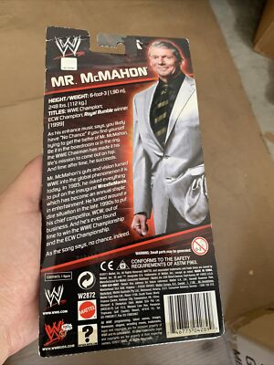 2011 Mr. Vince McMahon Mattel Figure Toys R Us Exclusive WWE