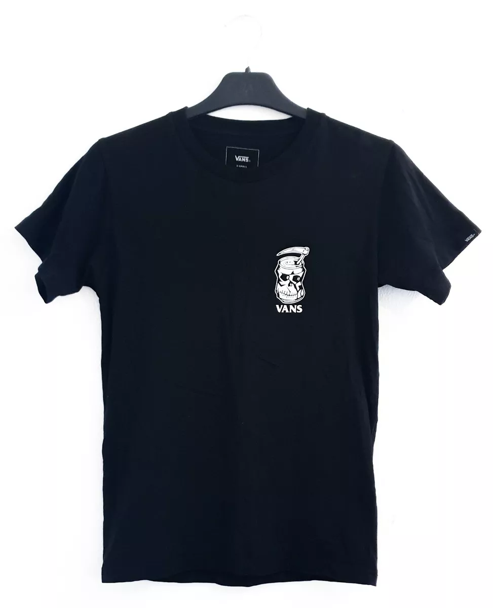 Vans black t shirt womens 2025