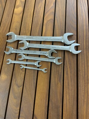 Snap On Open End Wrench Set