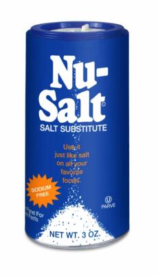 Nu-Salt Sodium Free Salt Substitute - 3 oz