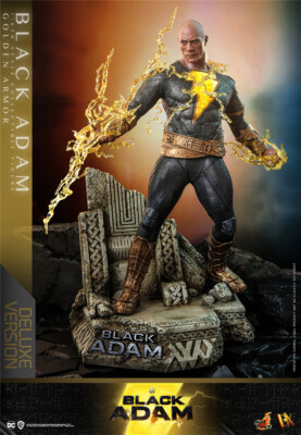 HOTTOYS HT 1/6 DX31 Black Adam Golden Armor Collection Figure