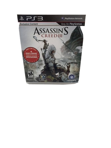 Jeu PS3 Assassin's Creed III Playstation 3 Fr Complet BE - Jeux vidéo