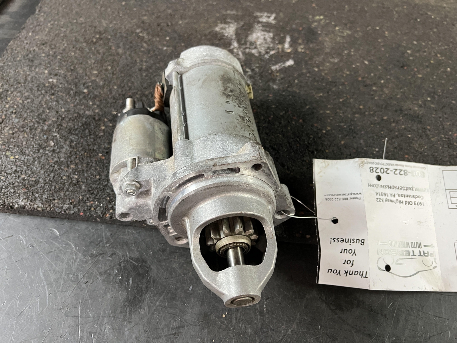 14-17 MASERATI GHIBLI 3.0 AWD STARTER MOTOR