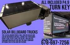 Led billboard Advertising Truck P5 All Weather Proof Turn Key(solar powered Led)