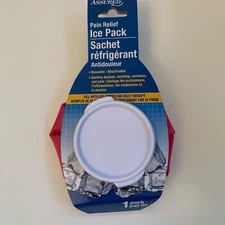 Ice Pack Pain Relief Back Hot Cold Ice Pack Reusable Pink or Blue Small 6" New