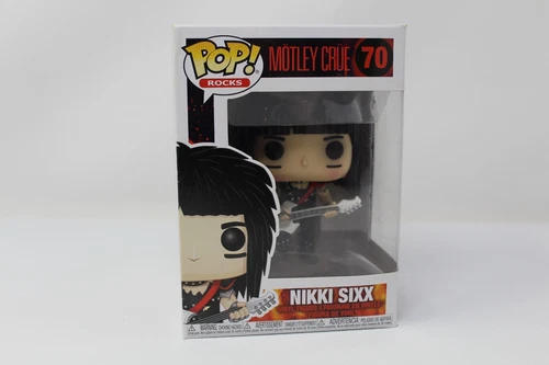 Funko Pop! Rocks Vinyl Figure Nikki Sixx #70 Motley Crue *2018*