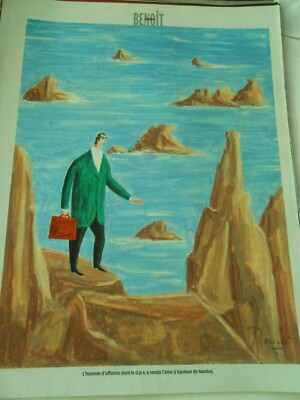 Une page de Presse Humour 2007 L'Homme d'affaire rendered l'Ame Nantes
