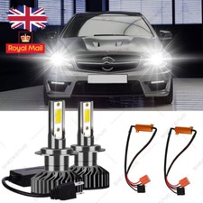 FOR Mercedes C Class W204 2007-2014 ERROR FREE H7 Low Beam Led Headlights 6000K