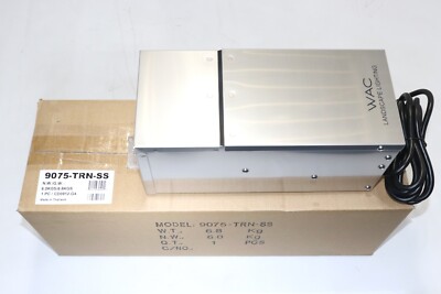 WAC 9075-TRN-SS 75W 12V OUTDOOR MAGNETIC LANDSCAPE TRANSFORMER/POWER SUPPLY SS
