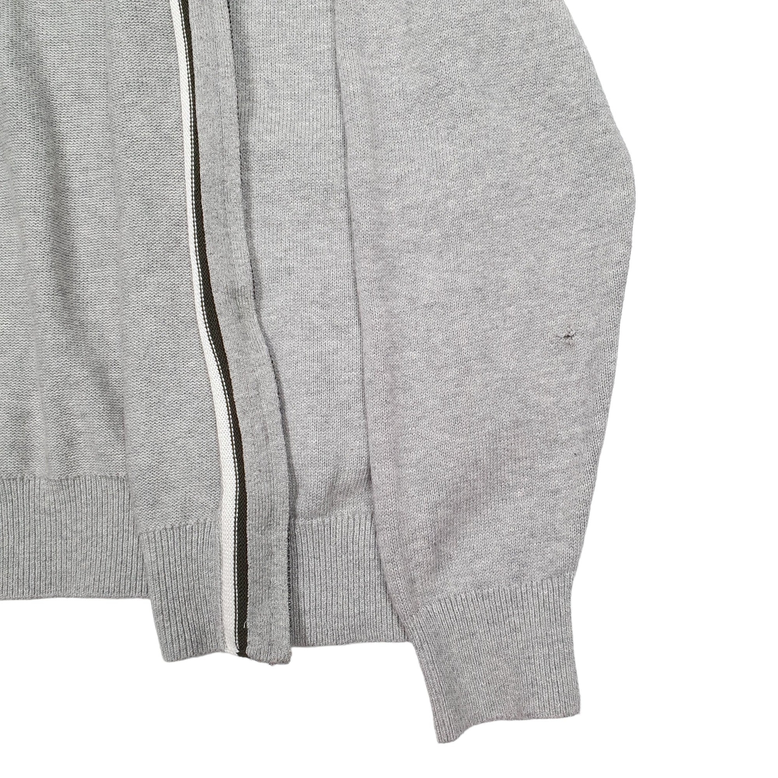 NAUTICA Full Zip Knit Jumper Sweatshirt Mens M image 4