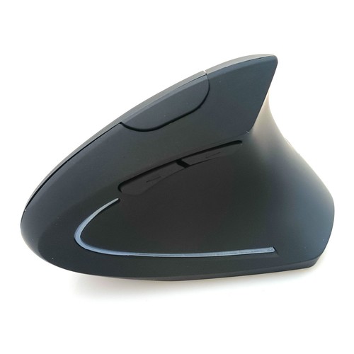 Laptop PC Wireless Vertical Optical Mouse Ergonomic Wrist Position 1200 1600 DPI - Picture 6 of 7