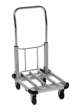 Vestil FAPT-1628 Aluminum Fold Up Platform Truck, 300 lbs Capacity, 28" Length x