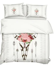 3D Arrow Peony ZHUA109 Bed Pillowcases Quilt Duvet Cover Set Queen King Zoe