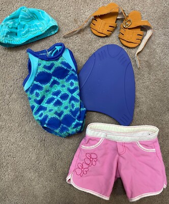 American Girl- Chrissa's Swim Team Gear
