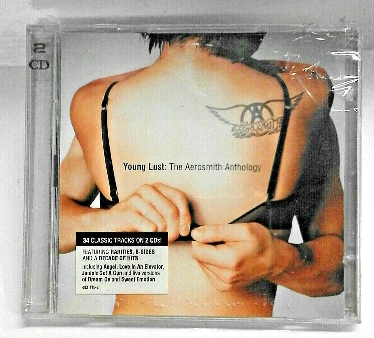 AEROSMITH - Young lust  : The Aerosmith Anthology  (2 CD nuovo sigilllato)
