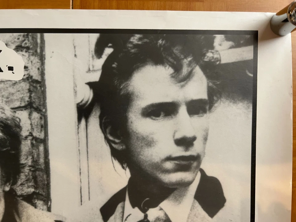 Sex Pistols / ANARCHY IN THE U.K. 1980s Vintage SPLASH Pôster Original 25x35 polegadas - Imagem 4 de 4