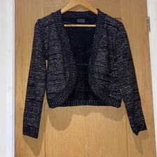 Sapphire Black Glitter Jacket
