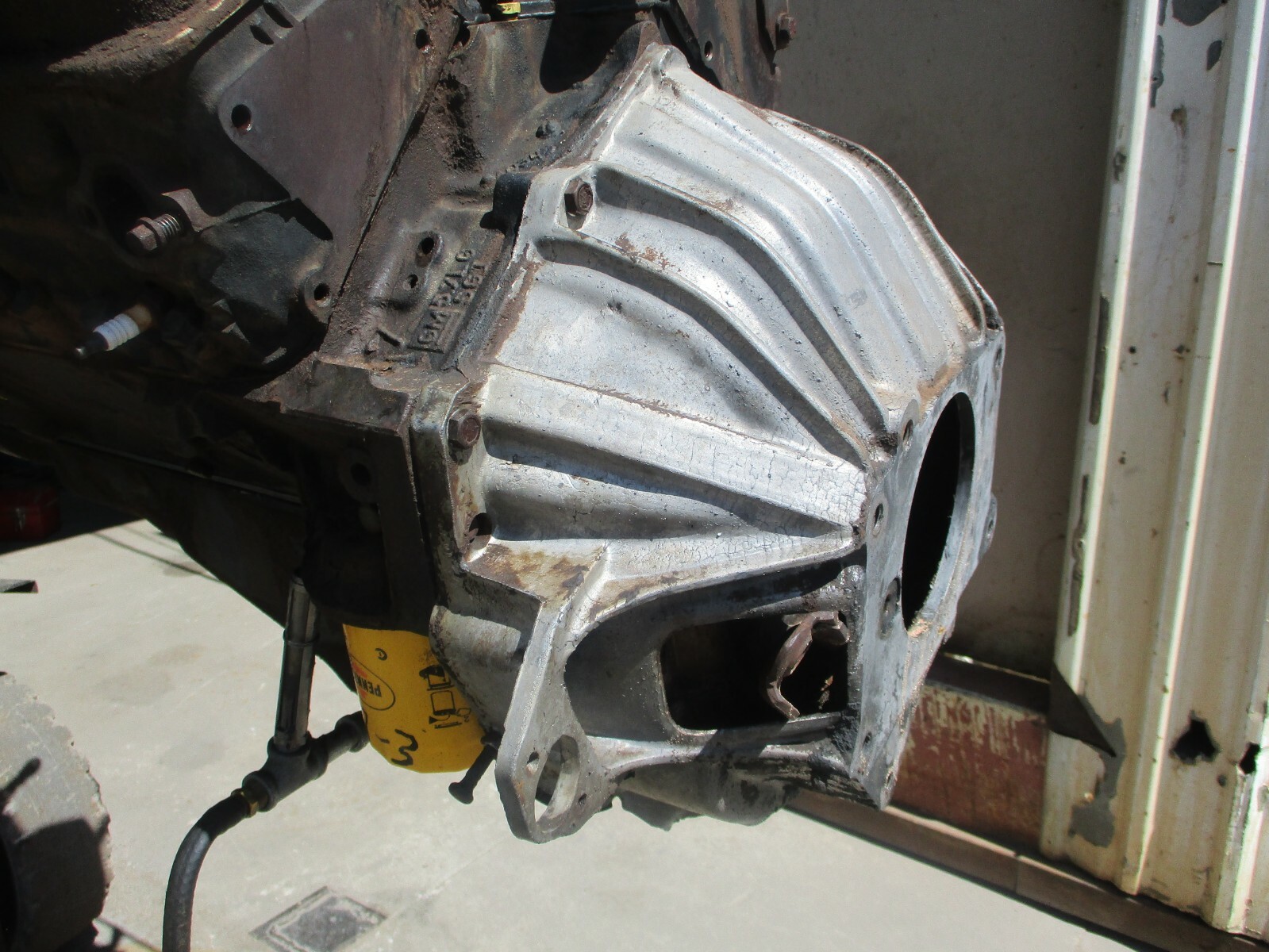 Bellhousing + clutch + flywheel from GM engine SAE 4 eBay