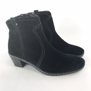 m&s blue suede ankle boots