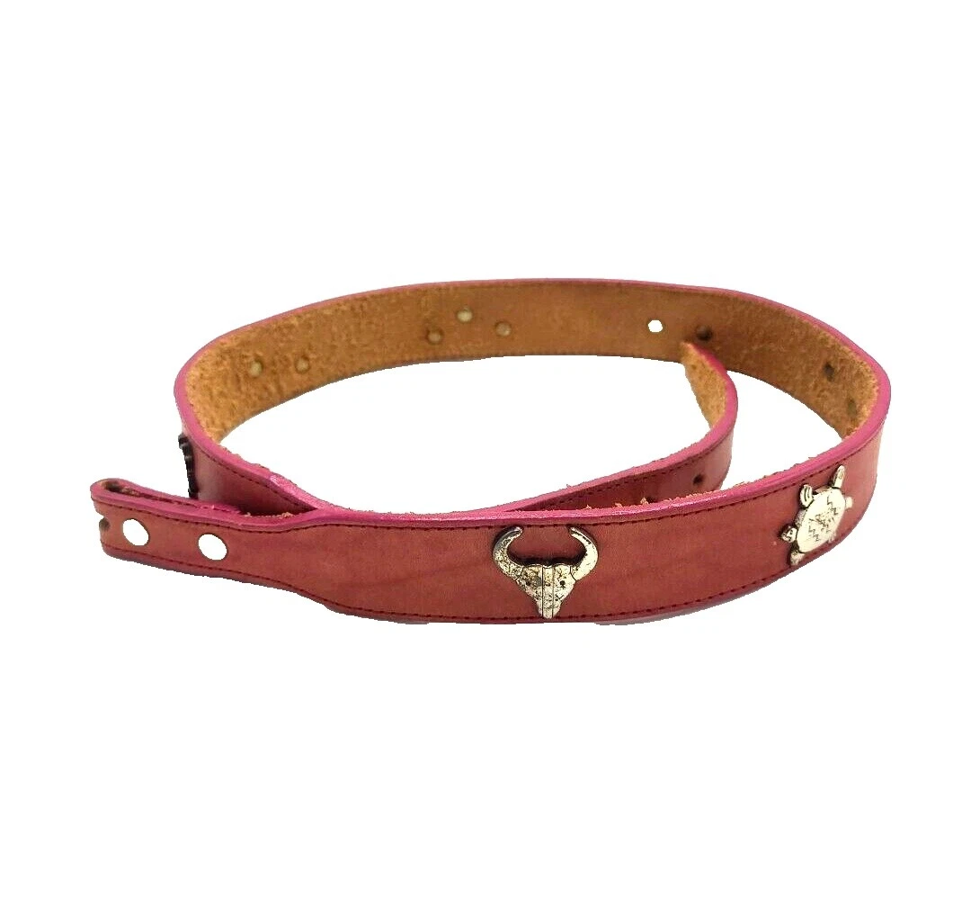 Cinturón de mujer Cuero Concho Cinturones Tamaño 28