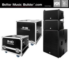 Better Music Builder (m) 2xr-10 2-way Speaker + 1xr-18 Active/powered Subwoofer