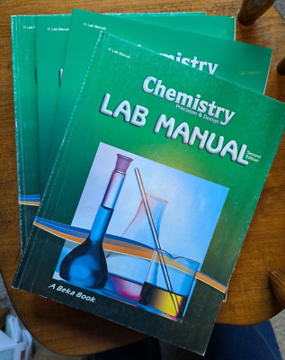 Abeka Chemistry: Precision and Design Lab Manual, second edition - good to vg