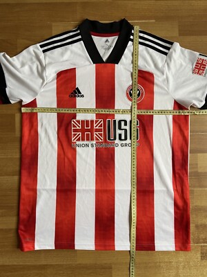 SHEFFIELD UNITED 2020 2021 HOME FOOTBALL SHIRT SOCCER JERSEY