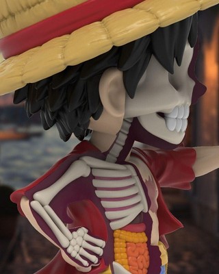 Figurine One Piece XXRAY FHD Wanted Series - Luffy 15 Cm - Précommande - Marque Mighty Jaxx - Neuf