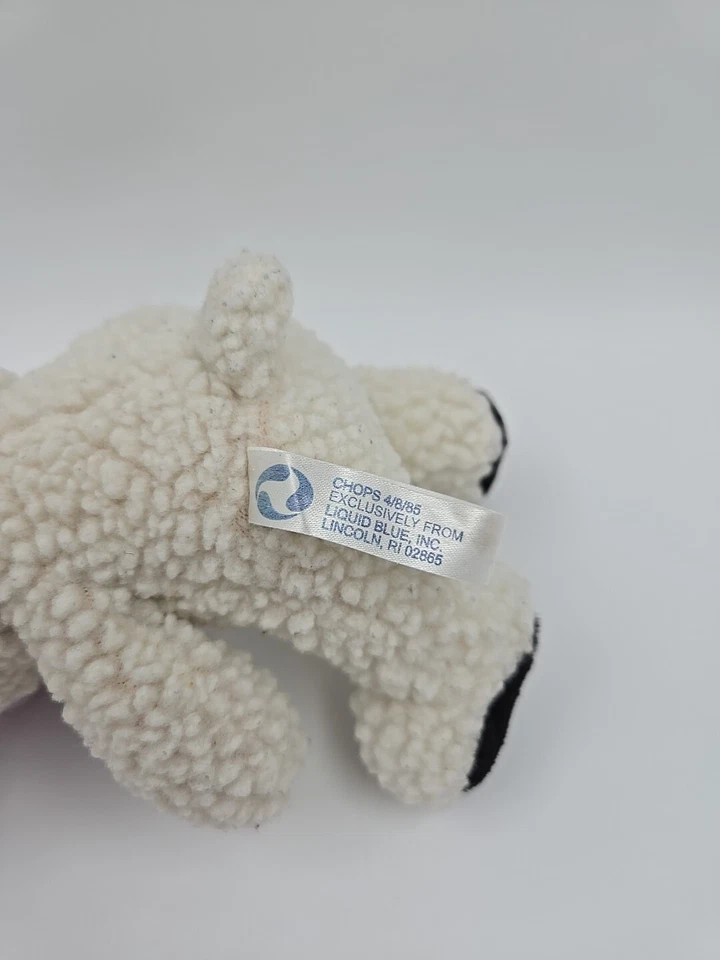 Bolsa de frijoles de peluche Liquid Blue Grateful Dead Dancing Bear Chups Sheep 8" 4/8/85 Foto 4 de 4