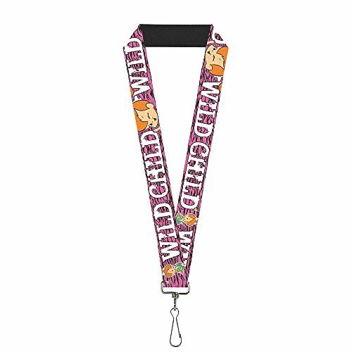 Buckle-Down Unisex-Adult's Lanyard-The Flintstones, Multicolor, SStandard - Picture 1 of 3