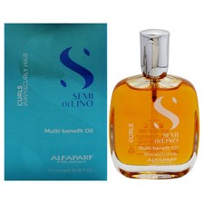 Semi Di Lino Curls Multi-Benefit Oil by Alfaparf Milano for Unisex - 3.38 oz Oil
