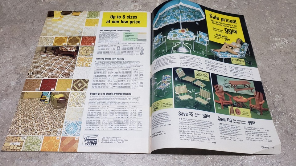 vtg advertising sears bargain days 1978 sale catalog catalogue 79 pages ...