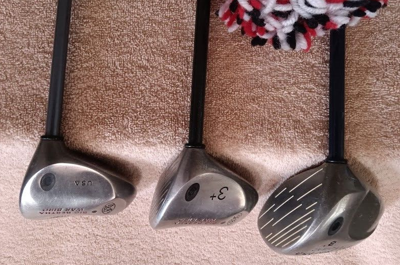 TZ GOLF - Callaway Big Bertha Steelhead 8* Driver, Warbird 3+ & 5