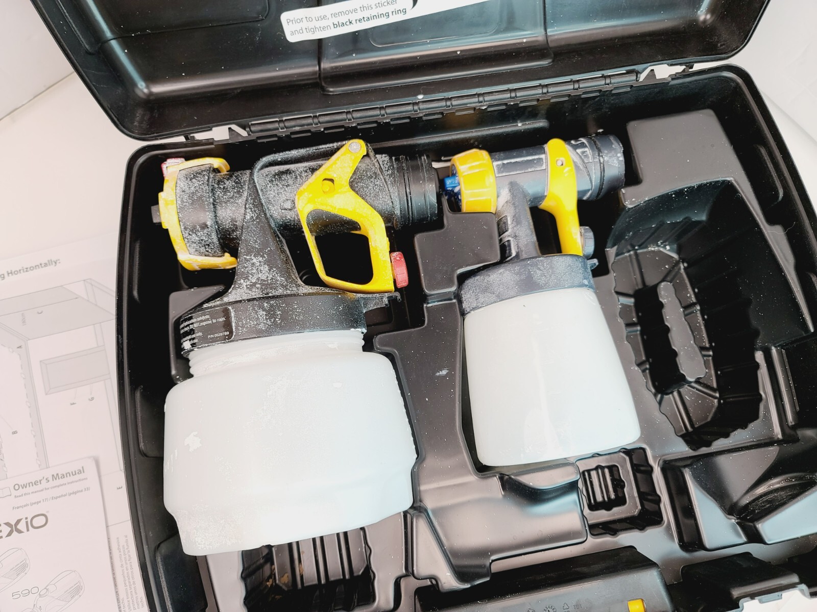 WAGNER Spraytech 0529010 Flexio 590 HVLP Paint Sprayer eBay