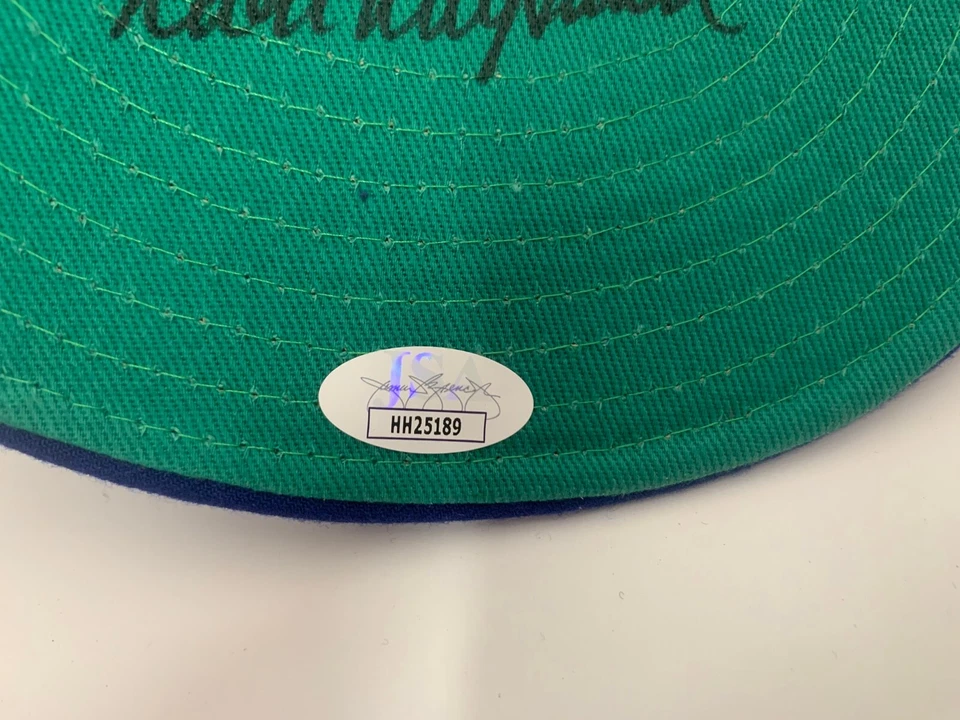 Sombrero de colección autografiado por Don Drysdale Dodgers New Era certificado de autenticidad JSA #HH25189 Foto 3 de 4