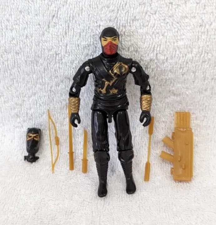 GI Joe Black Major Custom NINJA KU V2 Elite Gold Storm