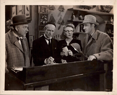 ORIGINAL KINO VINTAGE STILL FOTO FILM DIE PERLE DES TODES BASIL RATHBONE