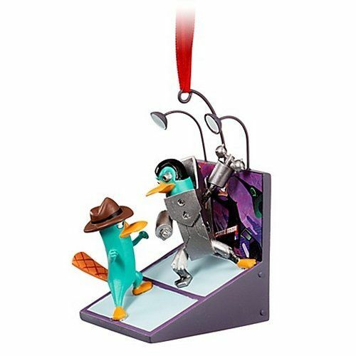 Disney Channel Christmas Tree Agent P PHINEAS AND FERB ORNAMENT | eBay
