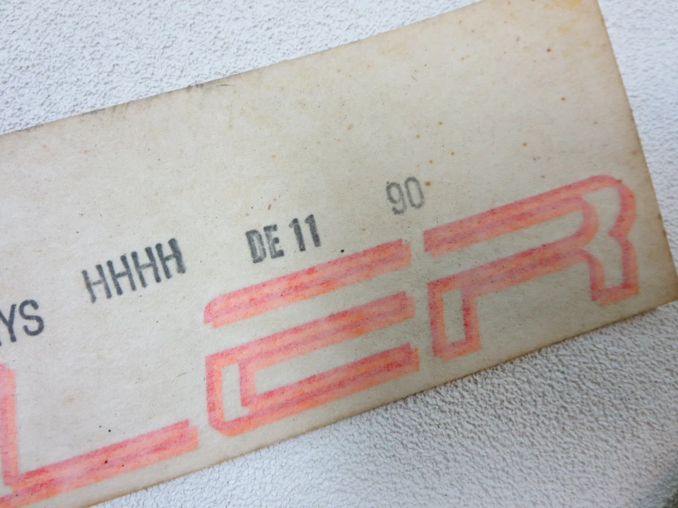 New OEM Mopar 1990 1991 1992 1993 Chrysler Daytona decal NOS trim original - Image 4 of 4