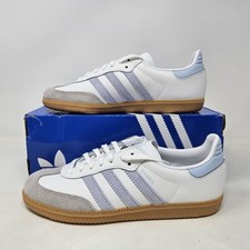 Adidas Samba OG J 'Cloud White / Crystal Sky' / JQ2019 / Size 7 Youth - 8 Womens