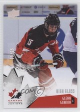2015 Upper Deck Team Canada Juniors High Gloss 21/25 Glenn Gawdin #26 0c3