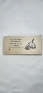 VTG Le-sure Braid Braiding Aid Set For Making Reversible Braided Rugs Sz 2 Inch