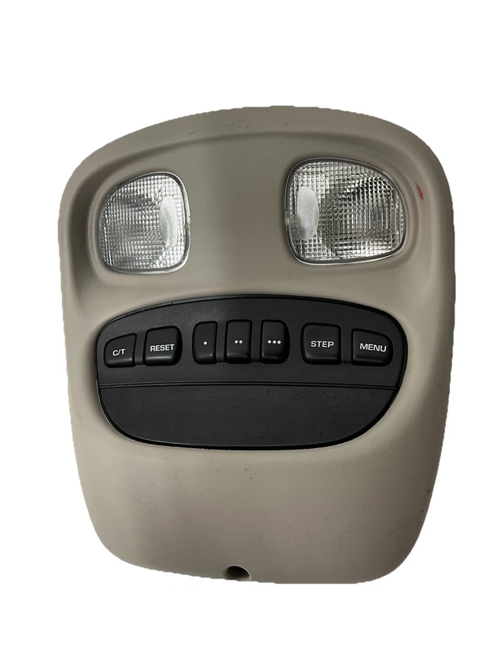 2003 吉普自由人头顶控制台前中心圆顶灯 56010349AC 原始设备制造商 — 第 2/4 张图片